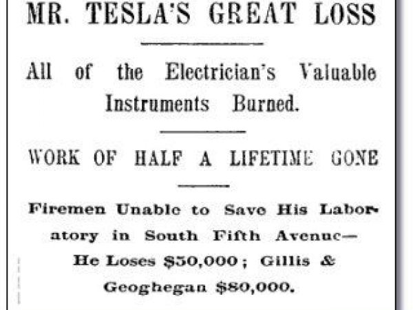 Nikola Tesla - 1895